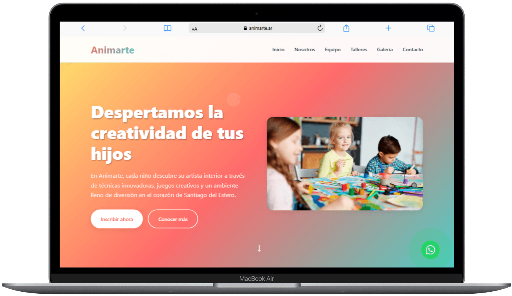 Mockup notebook proyecto